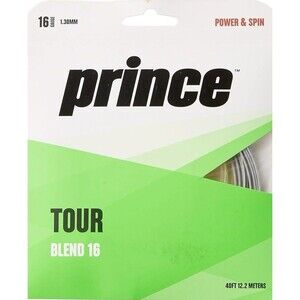 Prince Tour Blend 16 Power & Spin 16 Gauge 1.30MM Silver NEW (S6)